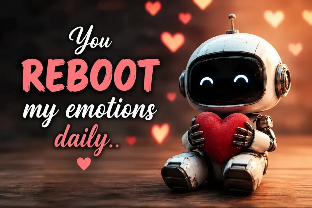 hilarious Robot pickup lines