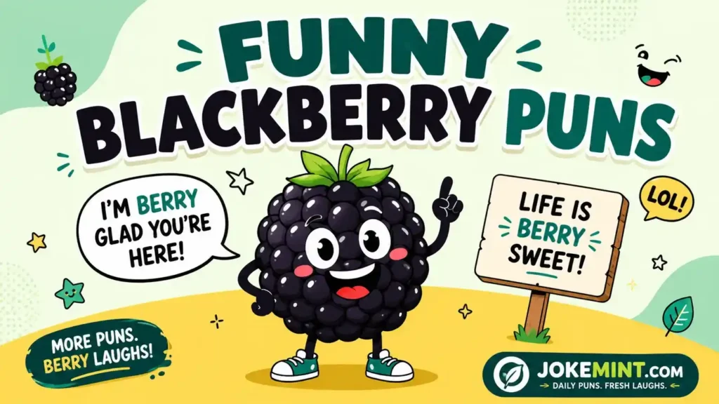 Blackberry Puns