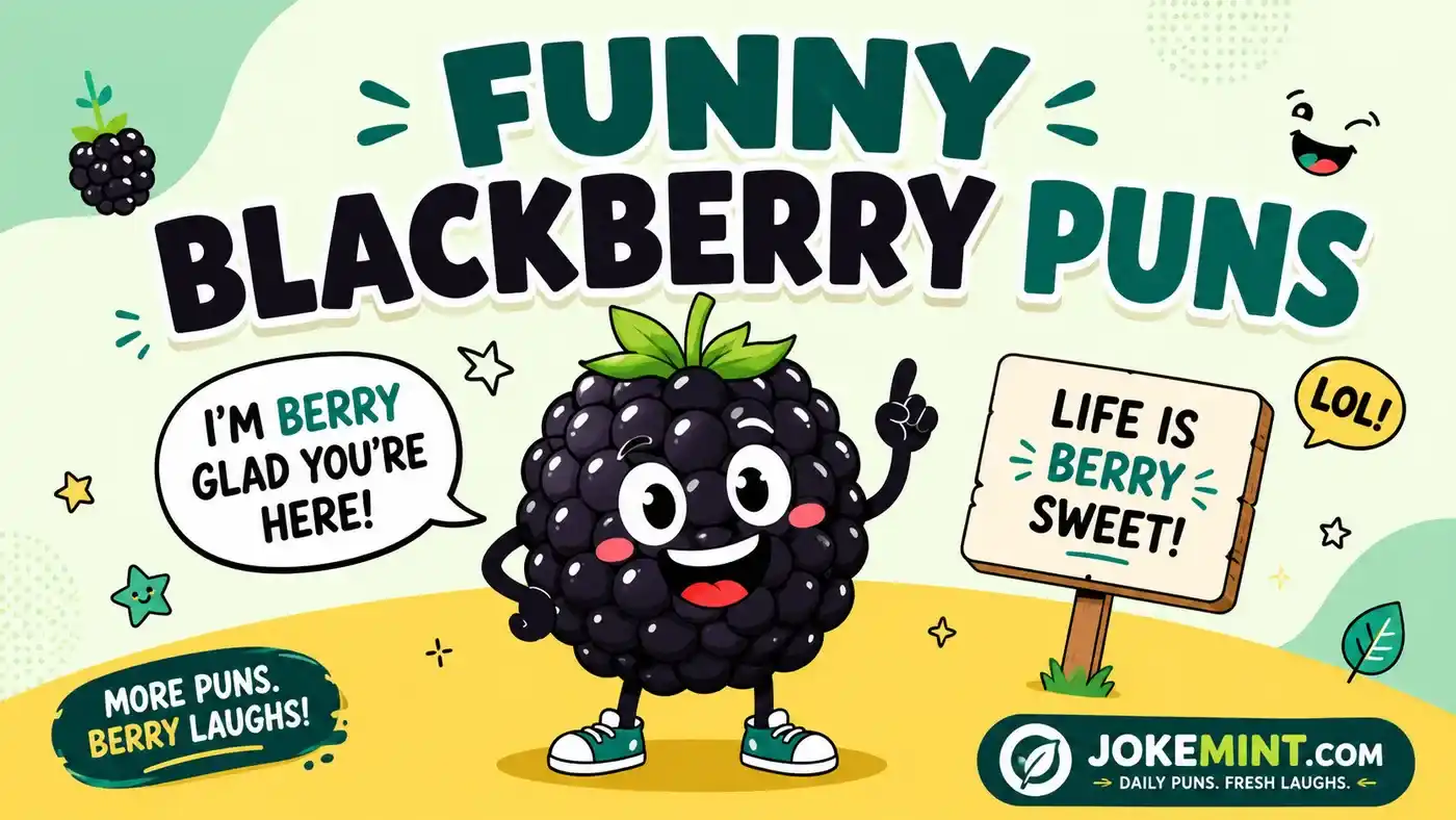 Blackberry Puns