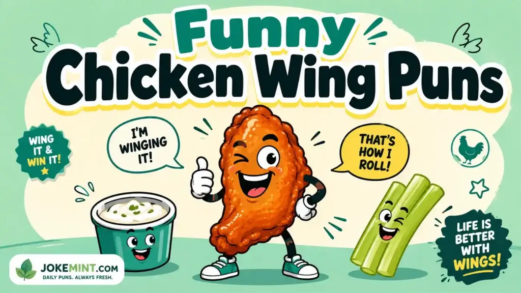 Chicken Wing Puns
