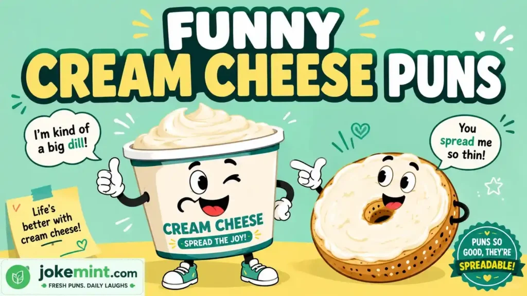 Cream Cheese Puns