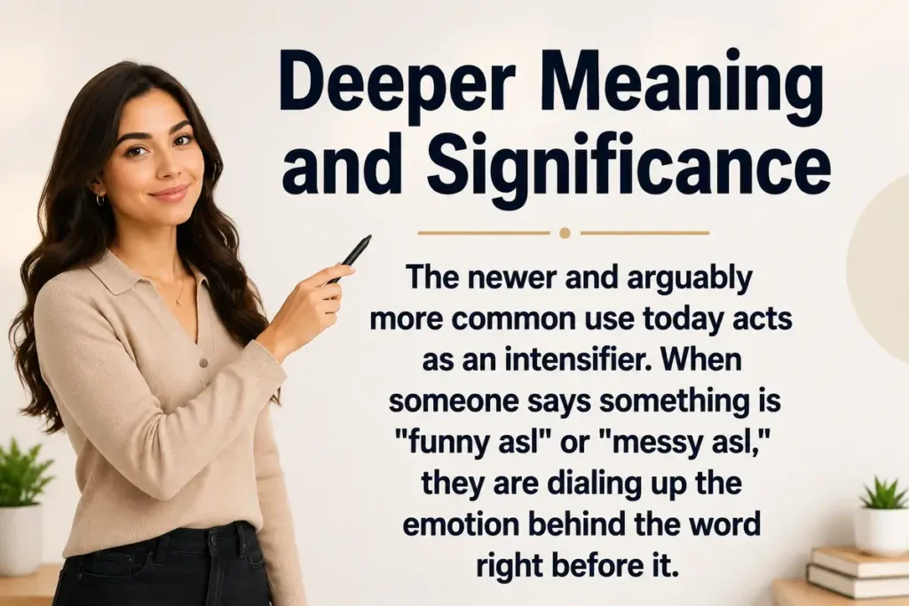 Deeper Meaning and Significance