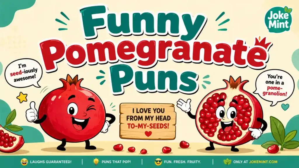 Pomegranate Puns