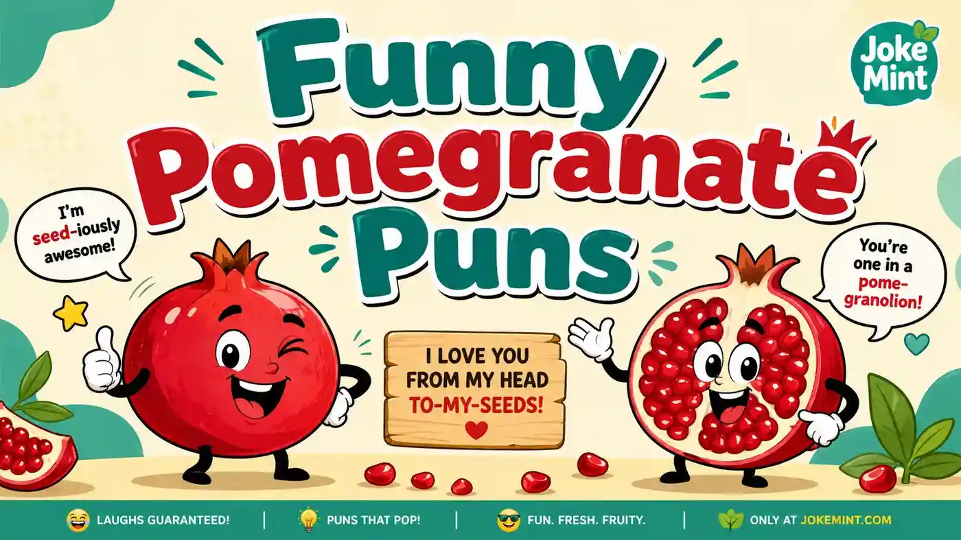 Pomegranate Puns