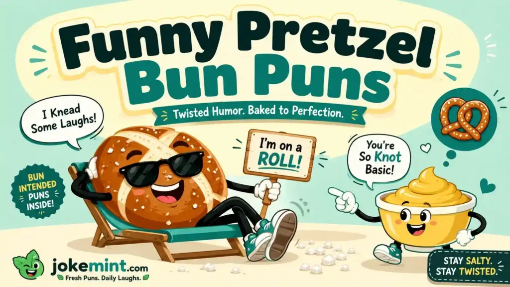 Pretzel Bun Puns