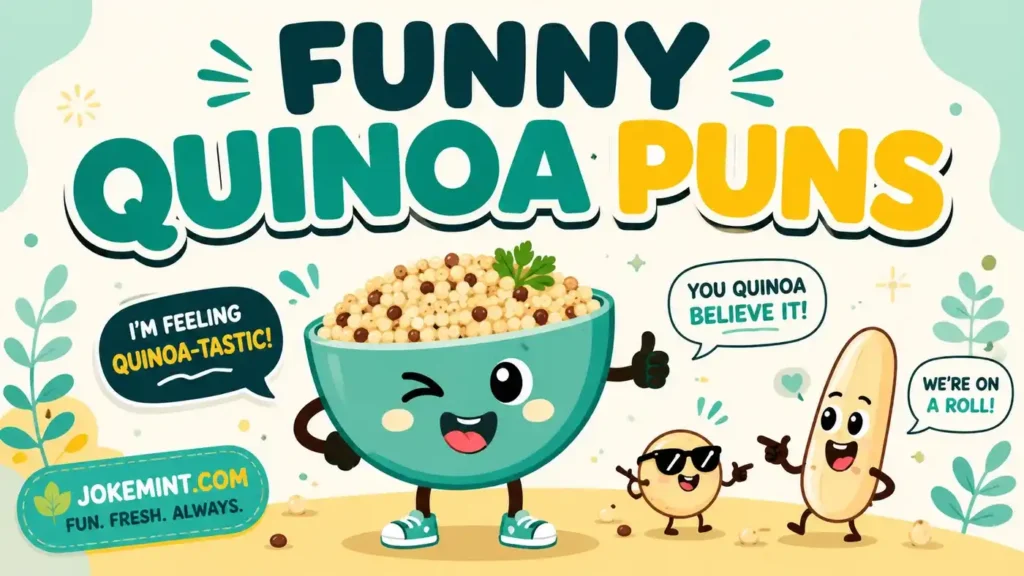 Quinoa Puns