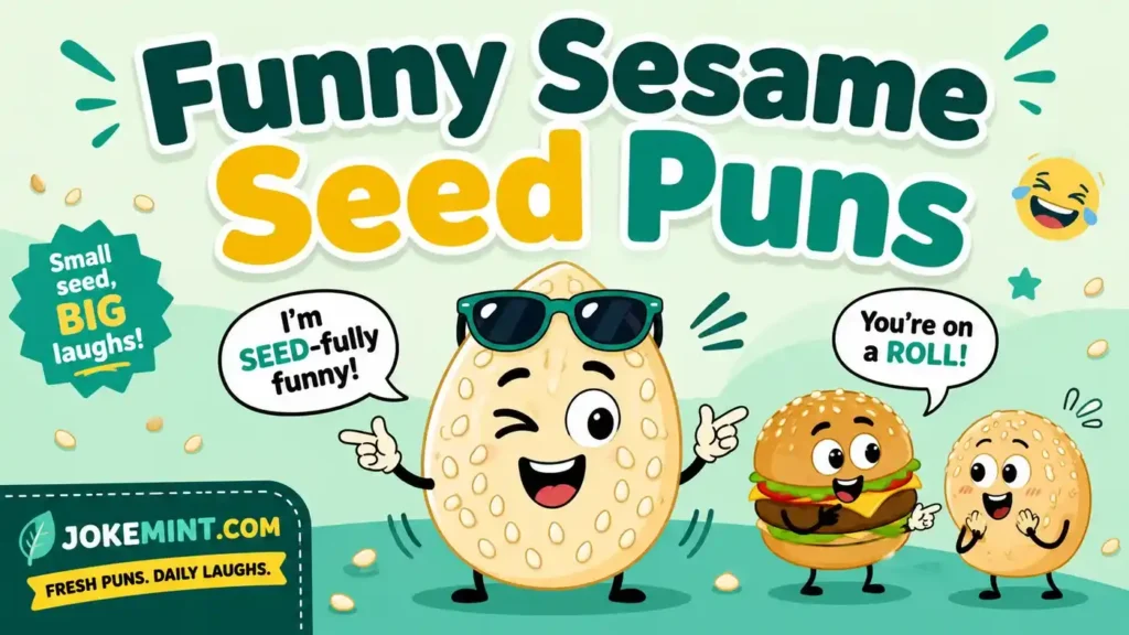 Sesame Seed Puns