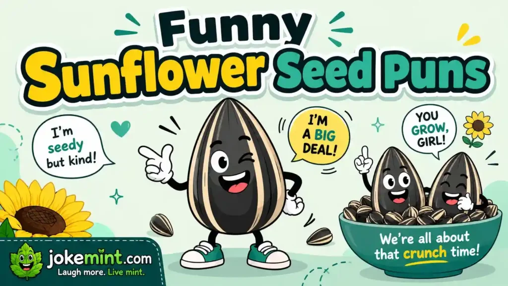 Sunflower Seed Puns