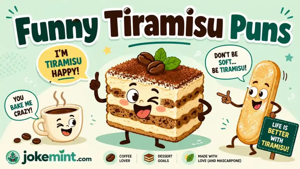 Tiramisu Puns