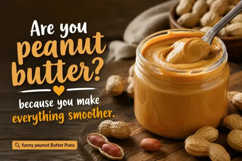 Are you peanut butter? because you make everything smoother.