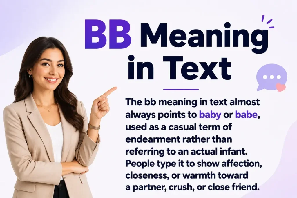 BB Meaning in Text.