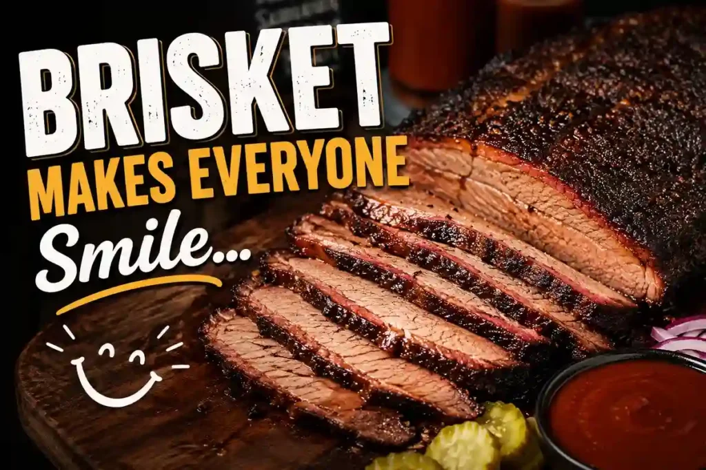 Brisket makes everyone smile.