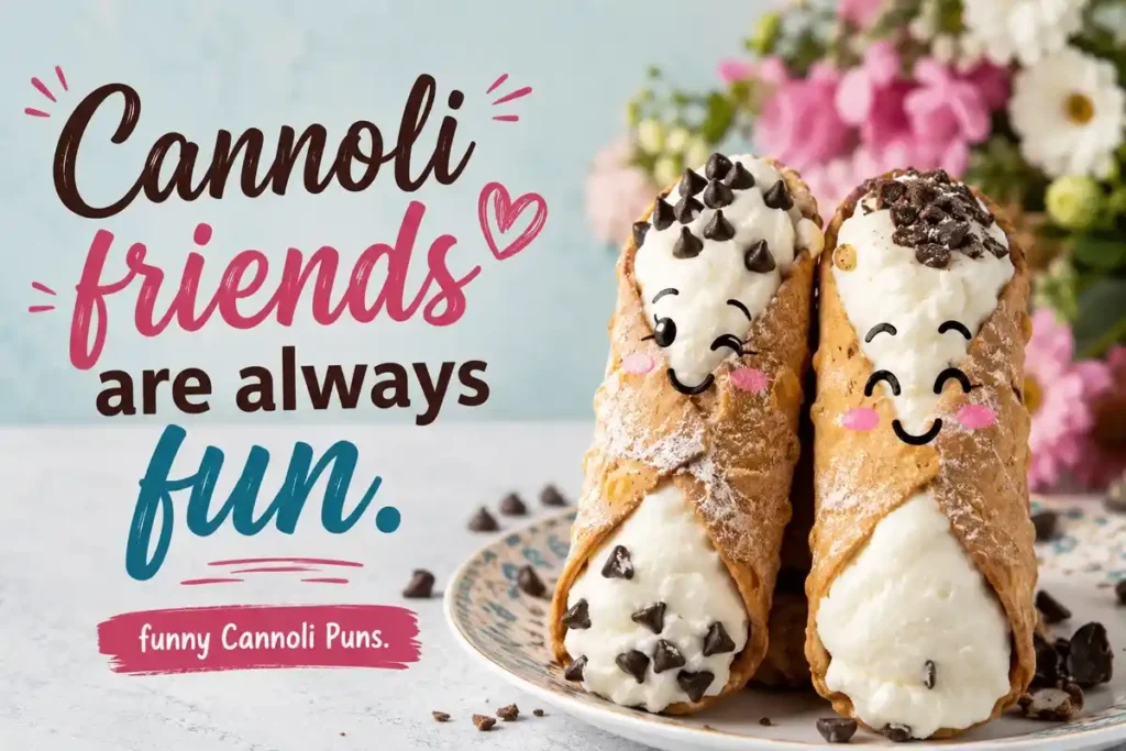 Cannoli friends are always fun.
