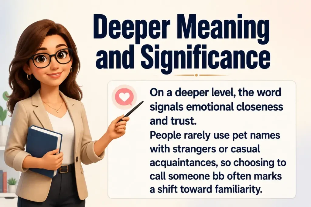 Deeper BB Meaning in Text.