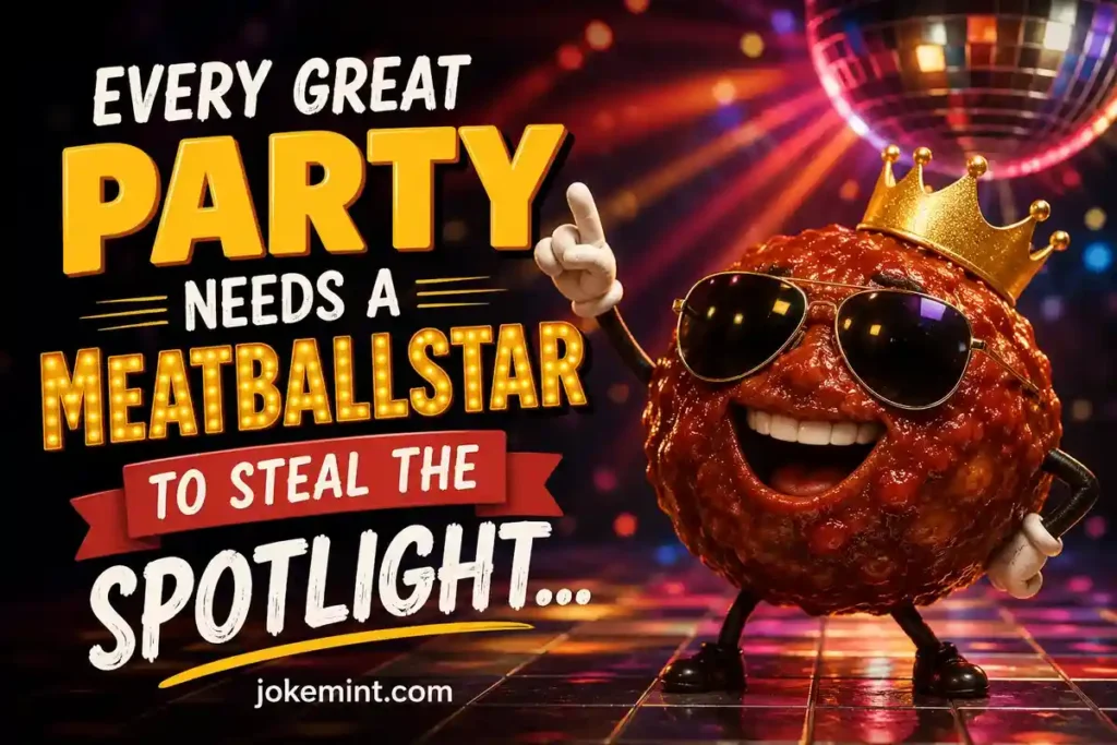 Every great party needs a meatballstar to steal the spotlight.