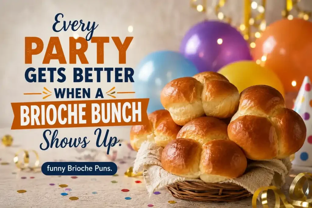 Every party gets better when a brioche bunch shows up.