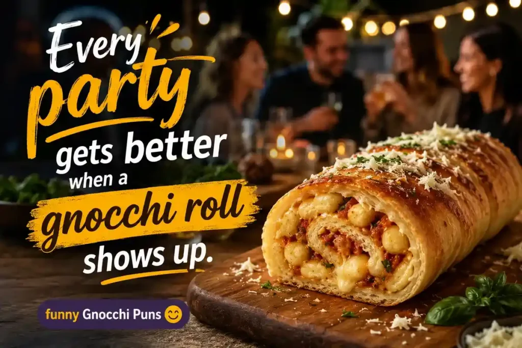 Every party gets better when a gnocchi roll shows up.