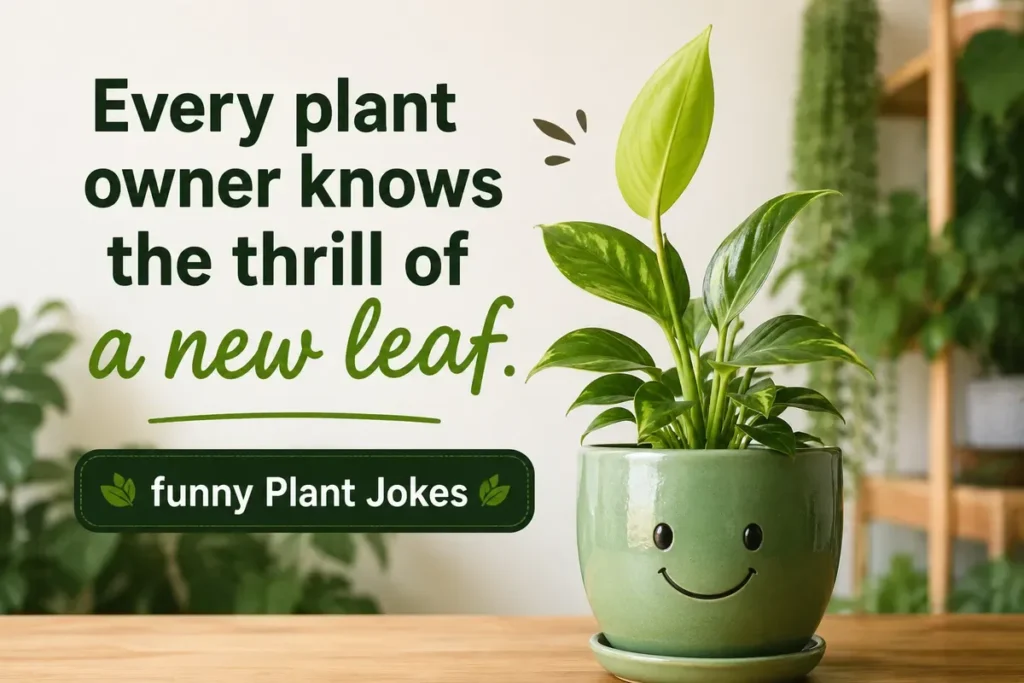 Every plant owner knows the thrill of a new leaf.