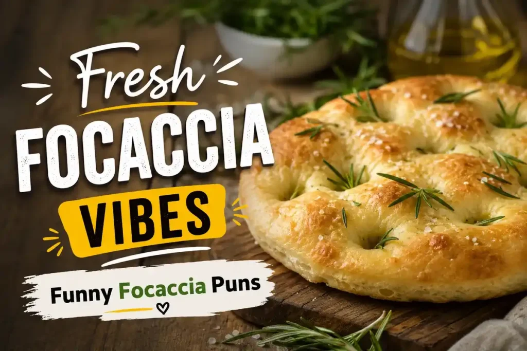 Fresh focaccia vibes.