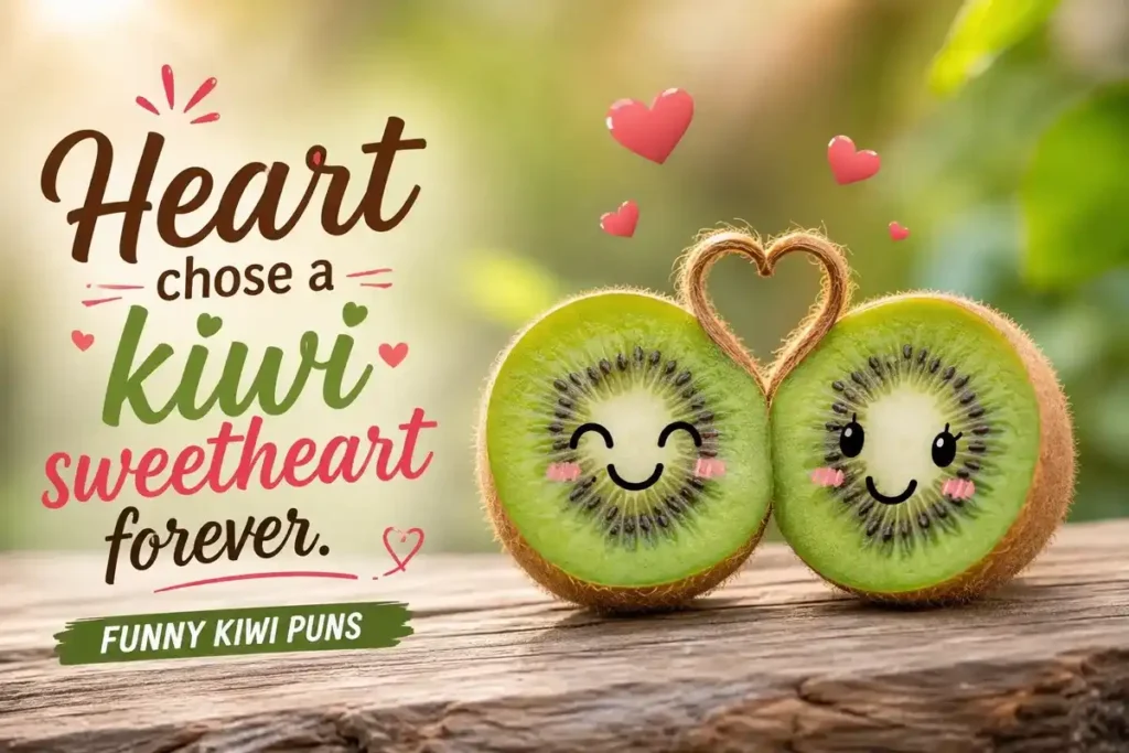 Heart chose a kiwi sweetheart forever.