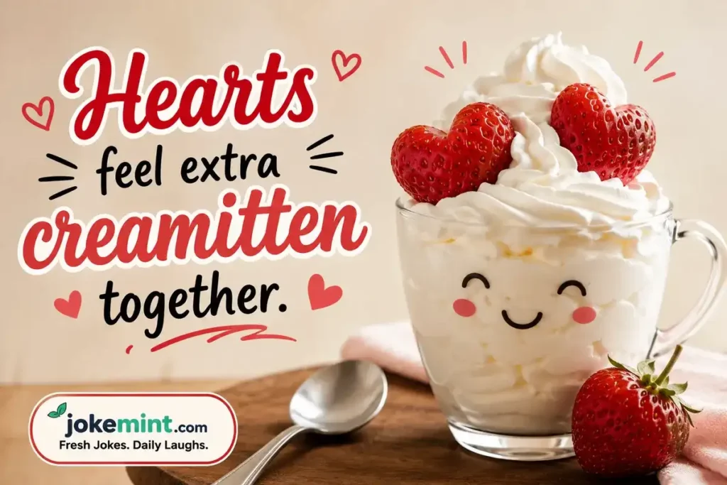Hearts feel extra creamitten together.