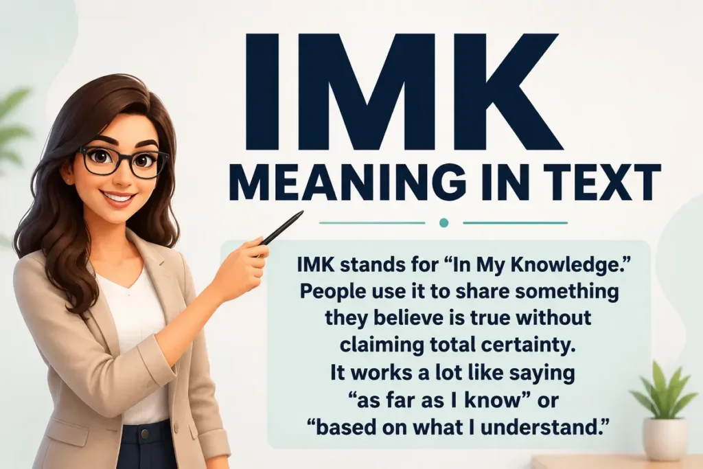 IMK Meaning in Text