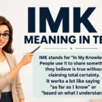 IMK Meaning in Text