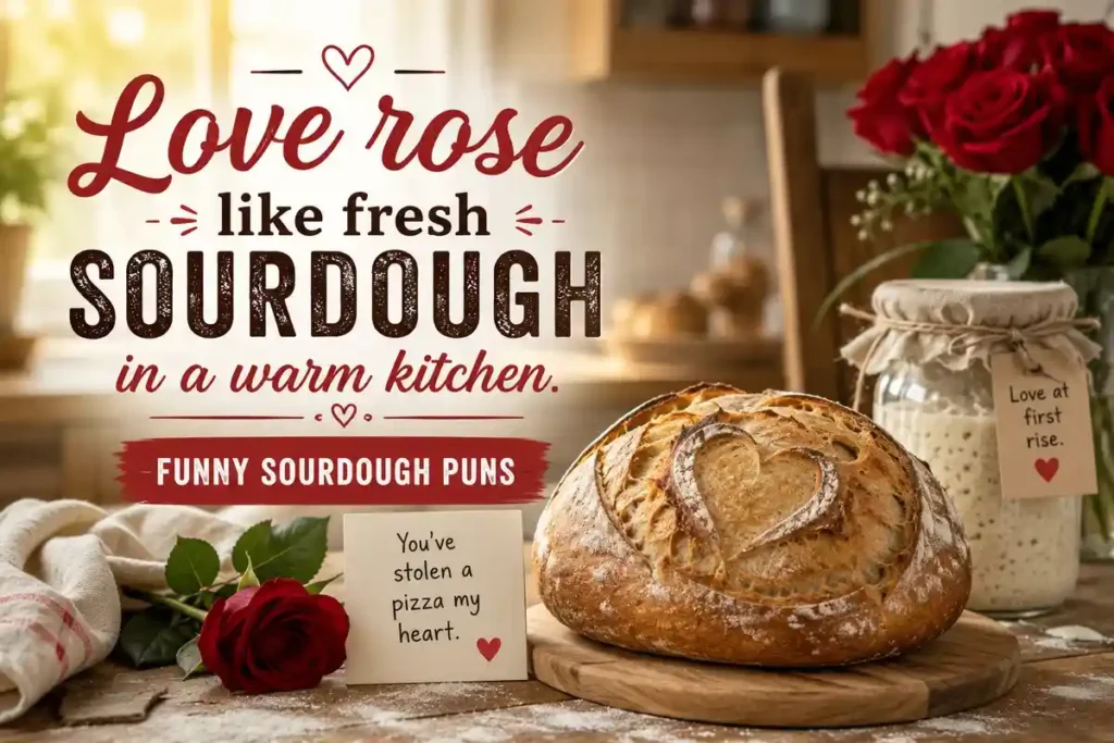 Love rose like fresh sourdough in a warm kitchen.