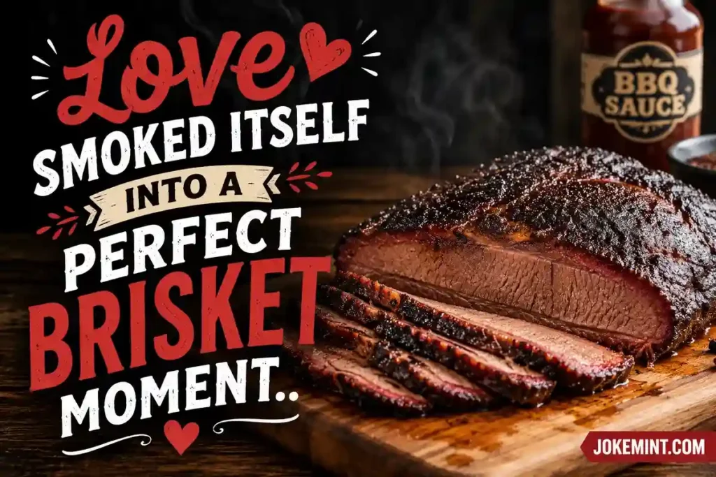 Love smoked itself into a perfect brisket moment.