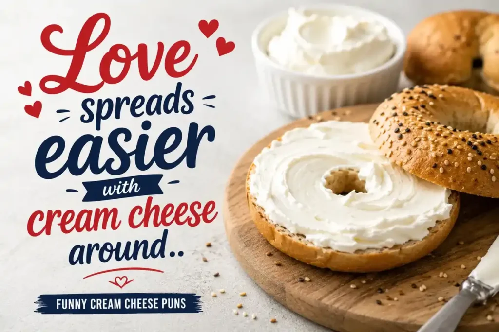 Love spreads easier with cream cheese around.
