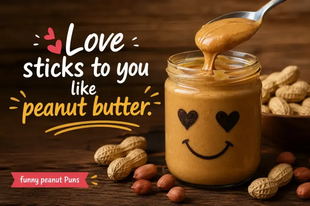 Love sticks to you like peanut butter.