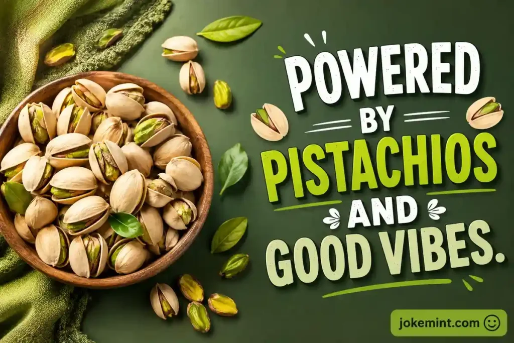 Powered by pistachios and good vibes.