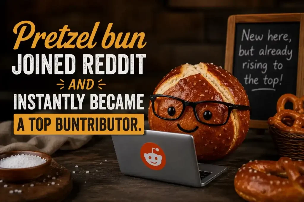 Pretzel bun joined Reddit and instantly became a top buntributor.
