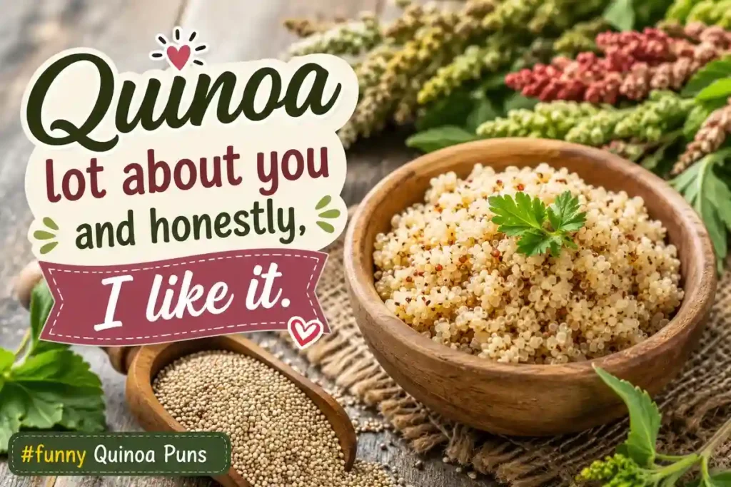 Quinoa lot about you and honestly I like it.