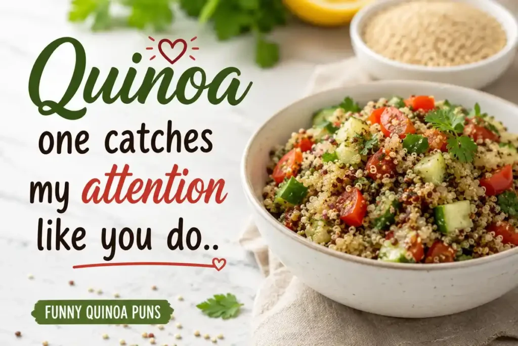 Quinoa one catches my attention like you do.
