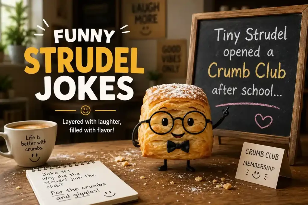 Tiny strudel opened a crumb club after school.