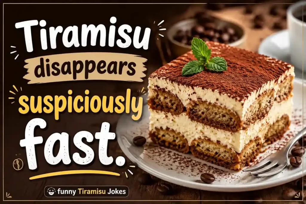 hilarious tiramisu puns for adults
