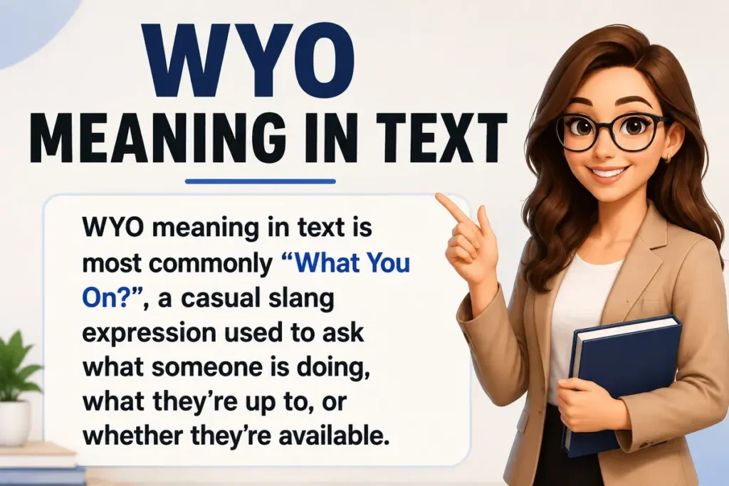 WYO Meaning in Text