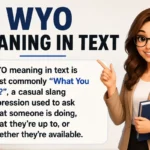 WYO Meaning in Text
