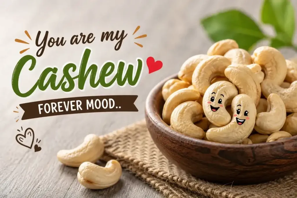 You are my cashew forever mood.