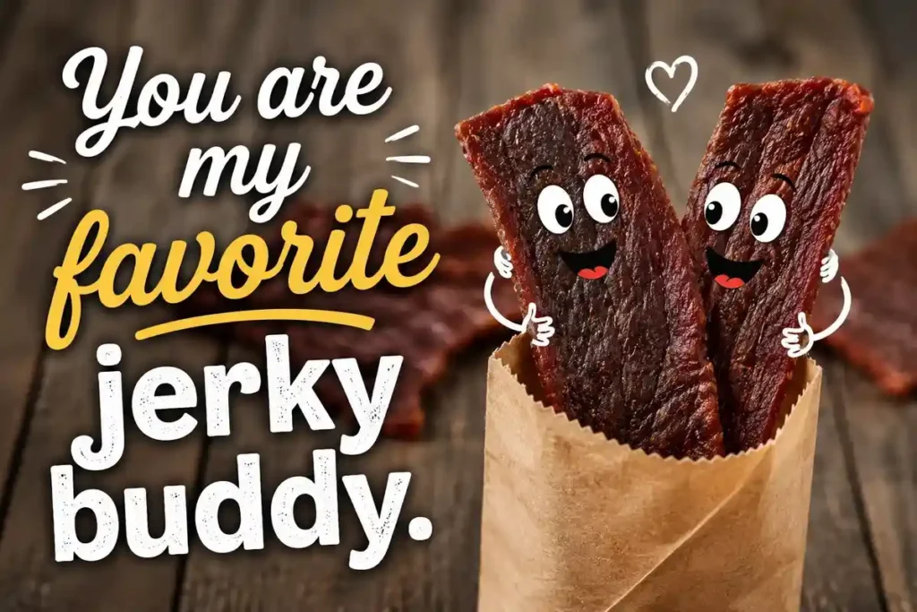 You are my favorite jerky buddy.
