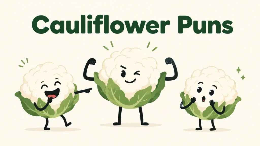 Cauliflower Puns