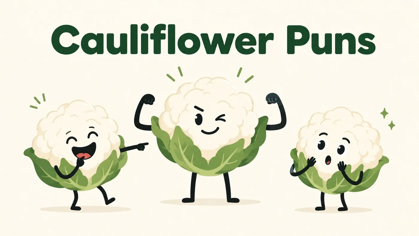 Cauliflower Puns
