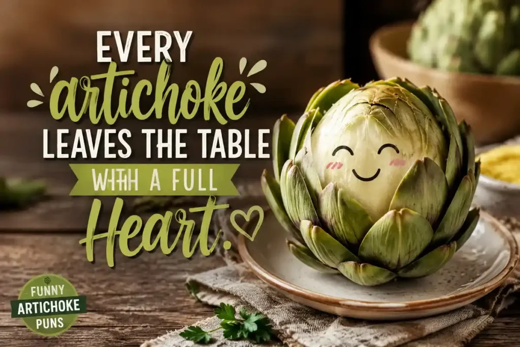 Every artichoke leaves the table with a full heart.