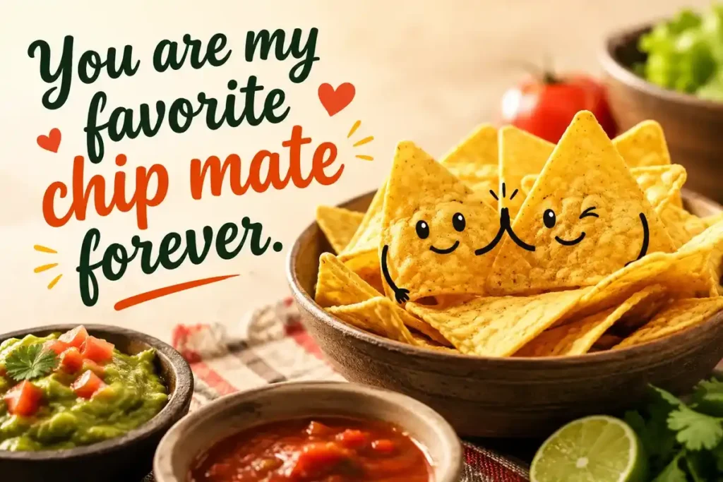 You are my favorite chip mate forever.